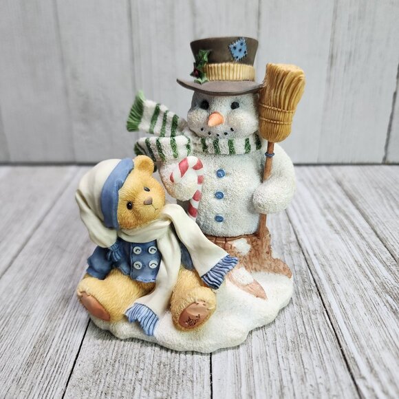 Vintage Cherished Teddies Mitch Friendship Never Melts Away 1997 #269735 - Picture 1 of 7